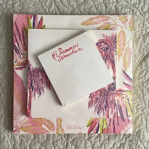 New in packaging Lilly Pulitzer stationary